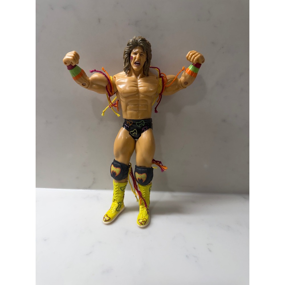 WWE Jakks Pacific Deluxe Classic Superstars Ultimate Warrior Action Figure
